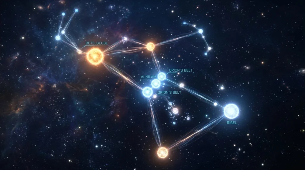 3D Constellation Orion